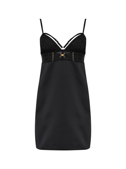 Mini abito in duchesse con elastici Elisabetta Franchi | AB95062E2110